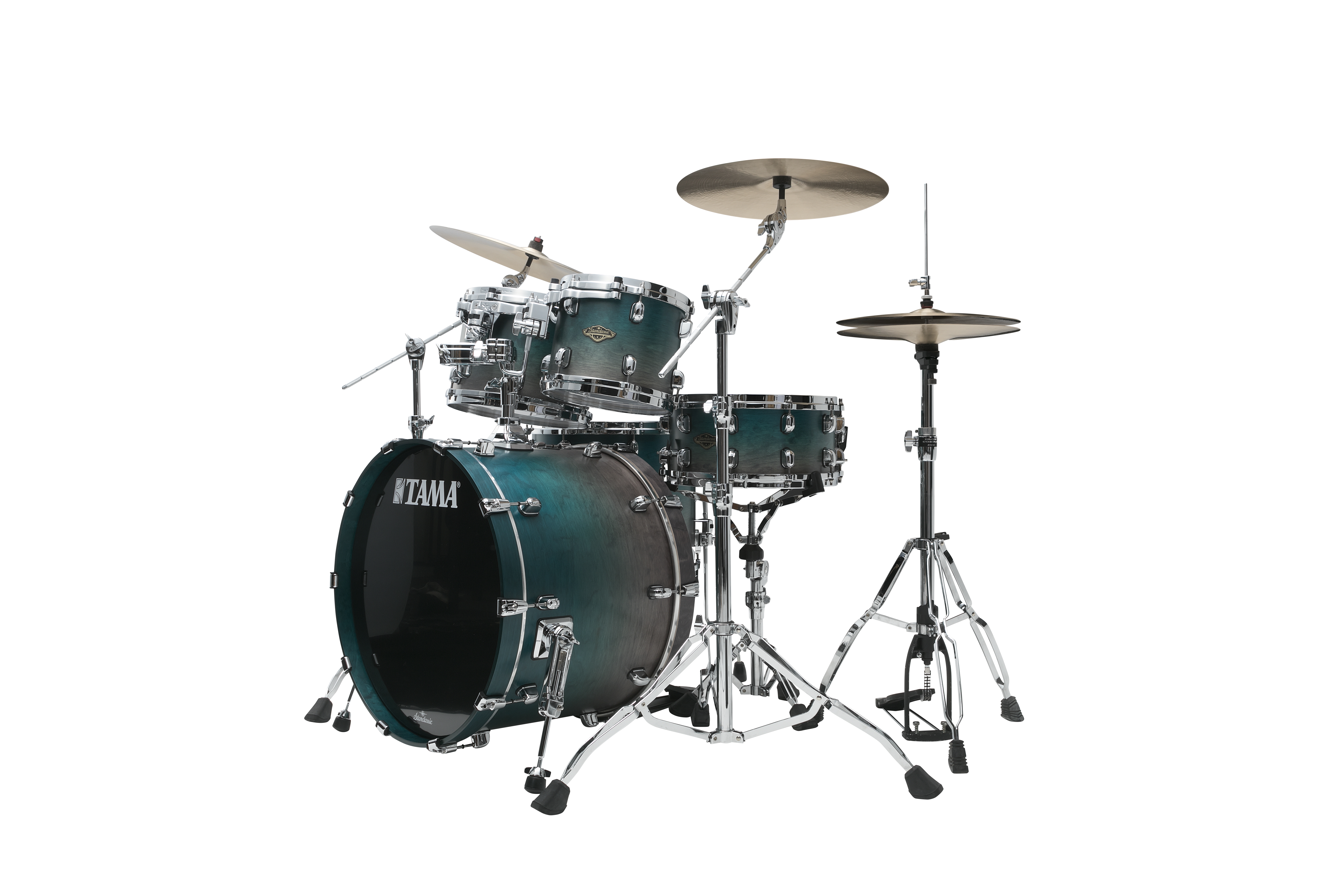 Tama Starcl. Lacquer Walnut/Birch 4pcs. Shell Kit -SPF – Bild 7