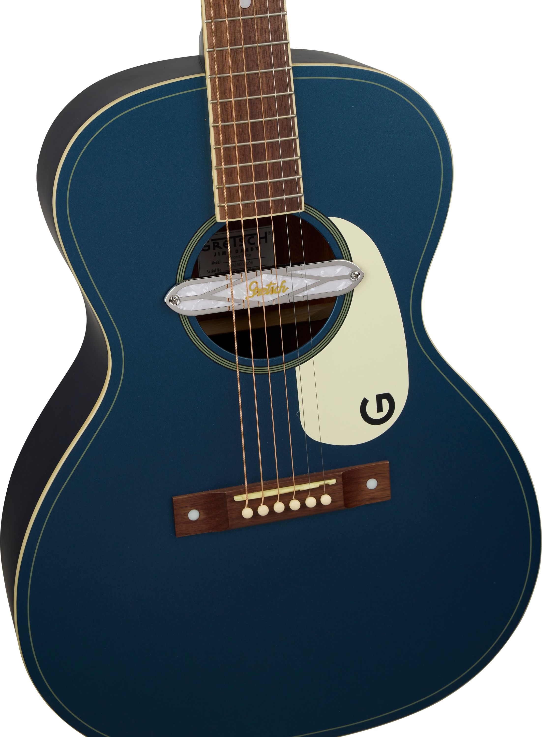 Gretsch Jim Dandy Deltoluxe Concert Dark Denim – Bild 3