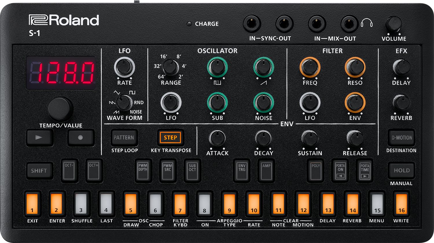 Roland AIRA Compact S-1 Tweak Synth Roland AIRA Compact S-1 Tweak Synth