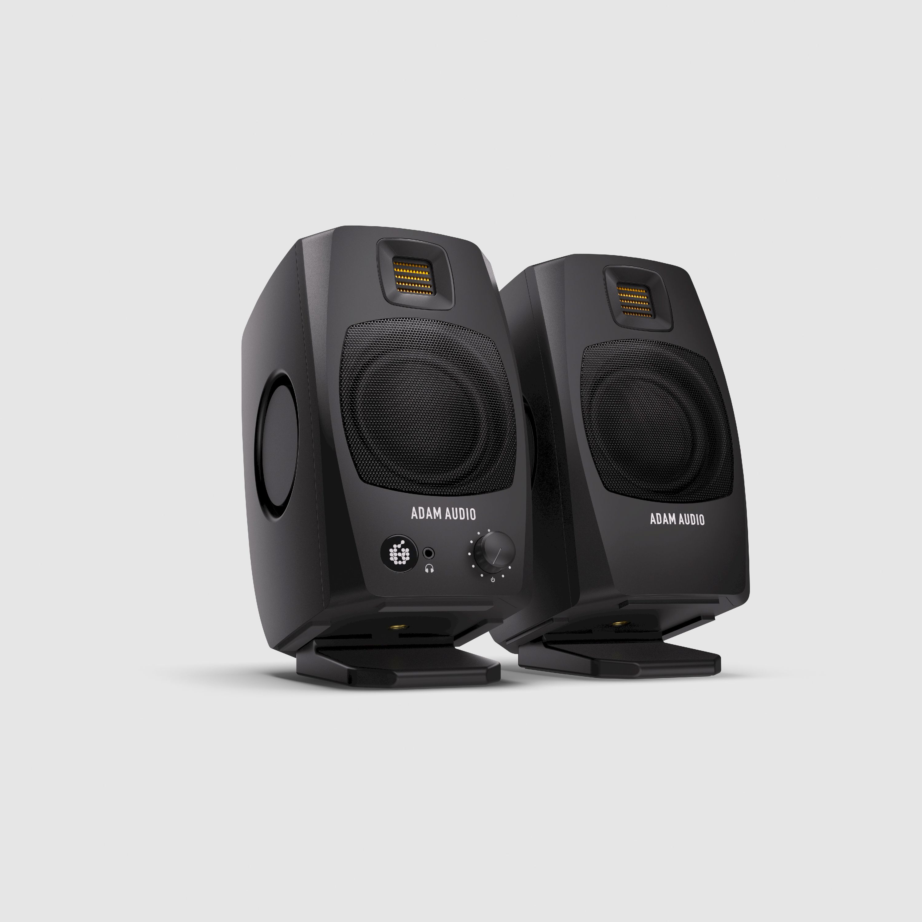 ADAM Audio D3V Desktop-Monitore (Paar) - schwarz (Retoure) – Bild 2