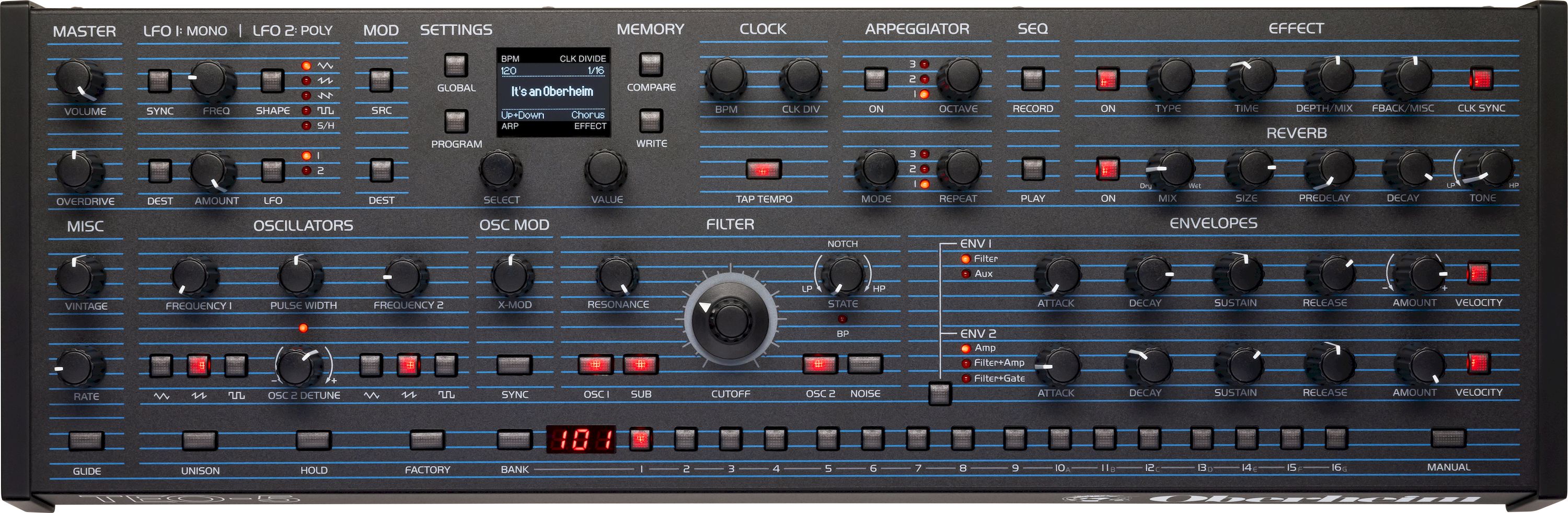 Oberheim TEO-5 Module