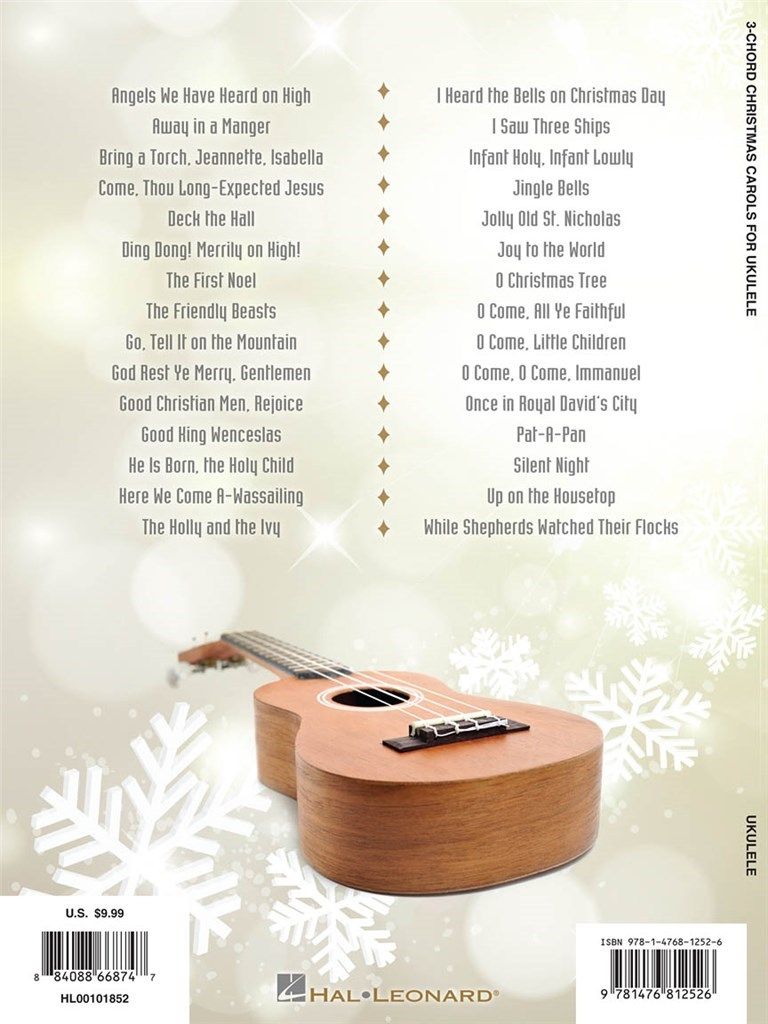 3-Chord Christmas Carols For Ukulele – Bild 2
