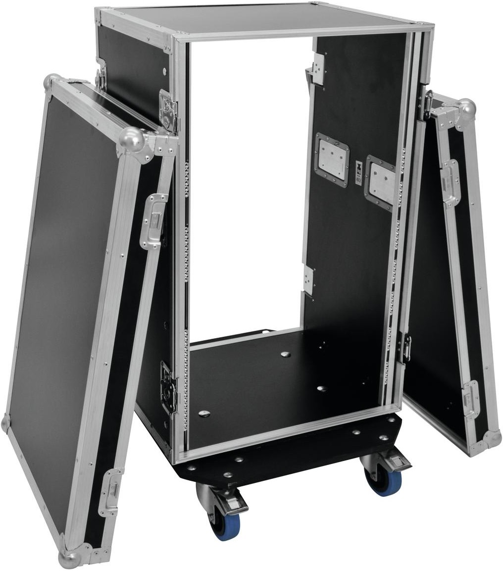 ROADINGER Rack Profi 18HE 45cm mit Rollen – Bild 4