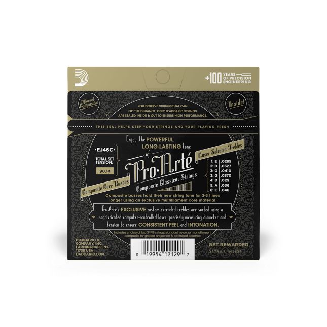D Addario EJ 46C Pro Arte Composite Hard Tension  – Bild 2