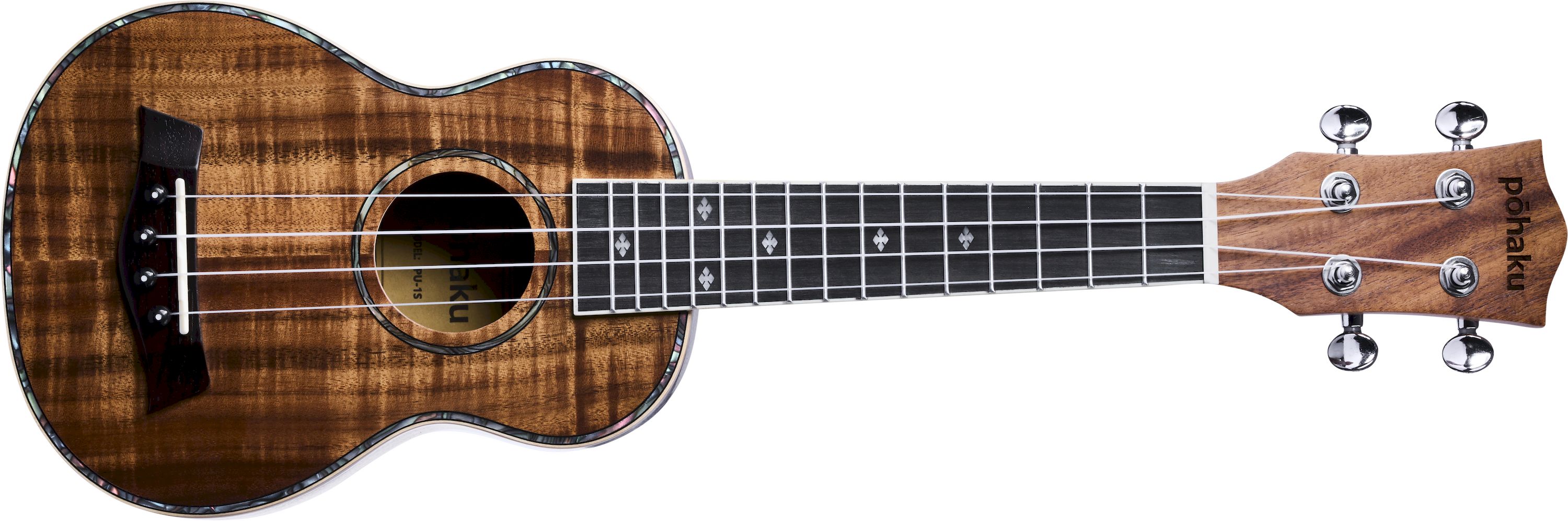 Pohaku PU-1S Soprano Koa