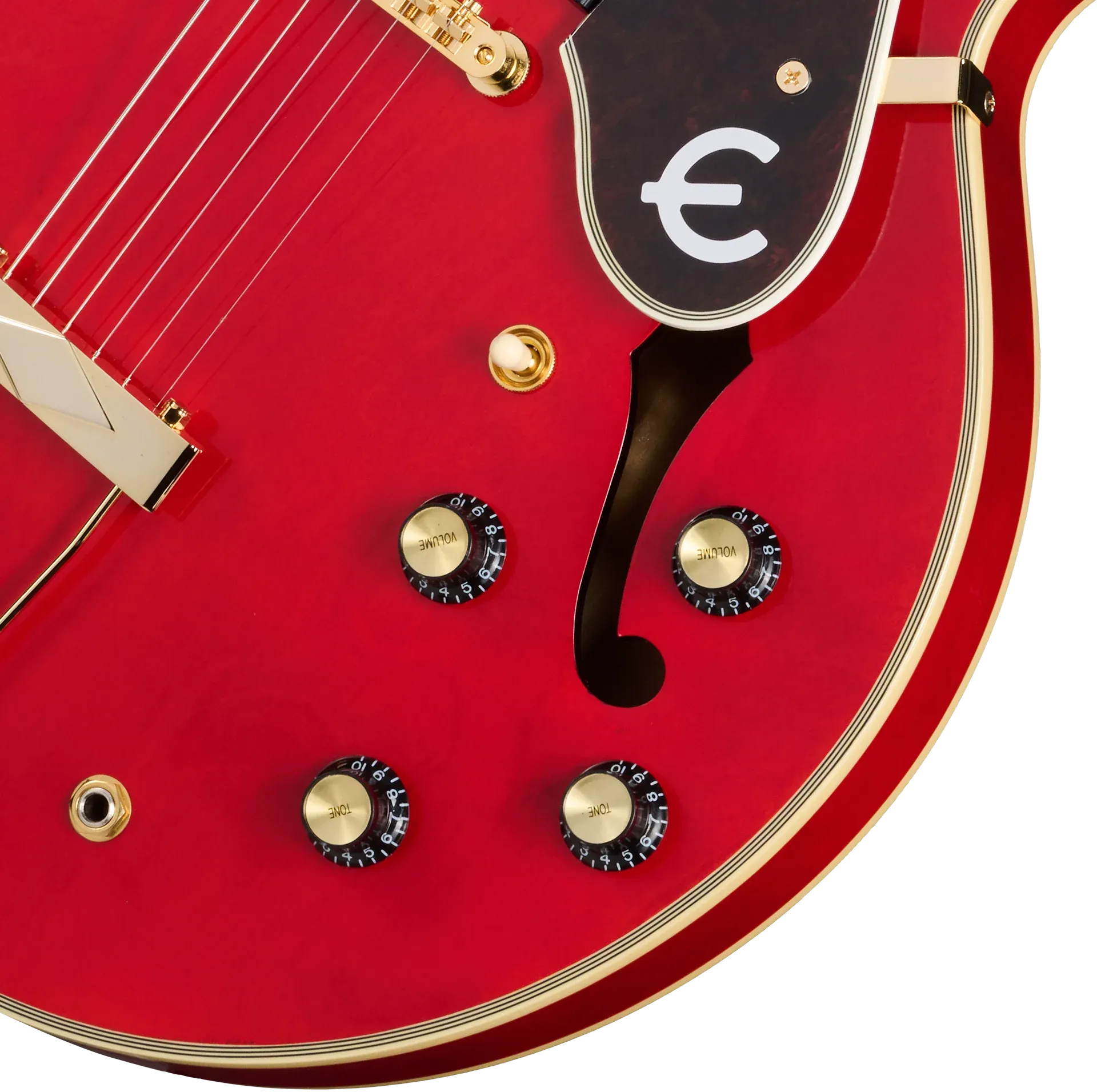 Epiphone Masterbilt Gem Archer Sheraton Cherry Red – Bild 5