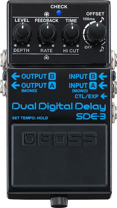 Boss SDE-3 Dual Digital Delay Pedal Boss SDE-3 Dual Digital Delay Pedal