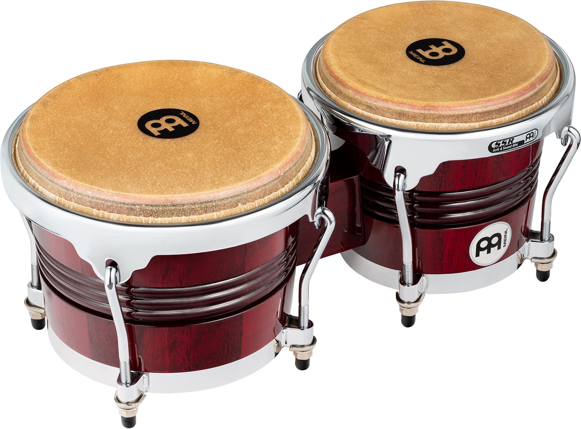 Meinl WB200WRP-CH Marathon Exclusive Bongos - Wine Red