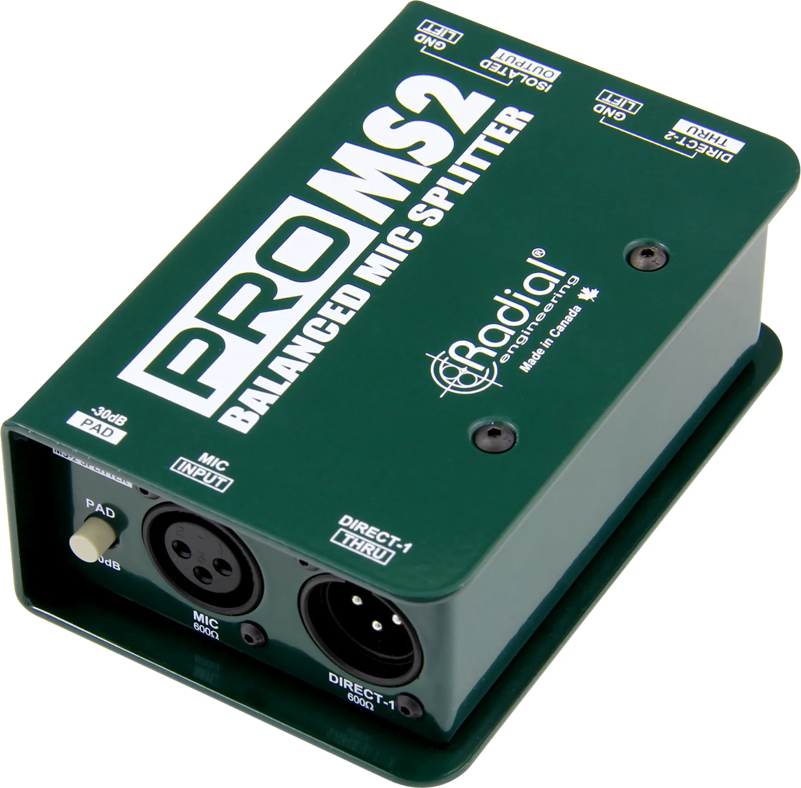 Radial Engineering JS-2 1-in-2 Microphone/Line Splitter – Bild 2