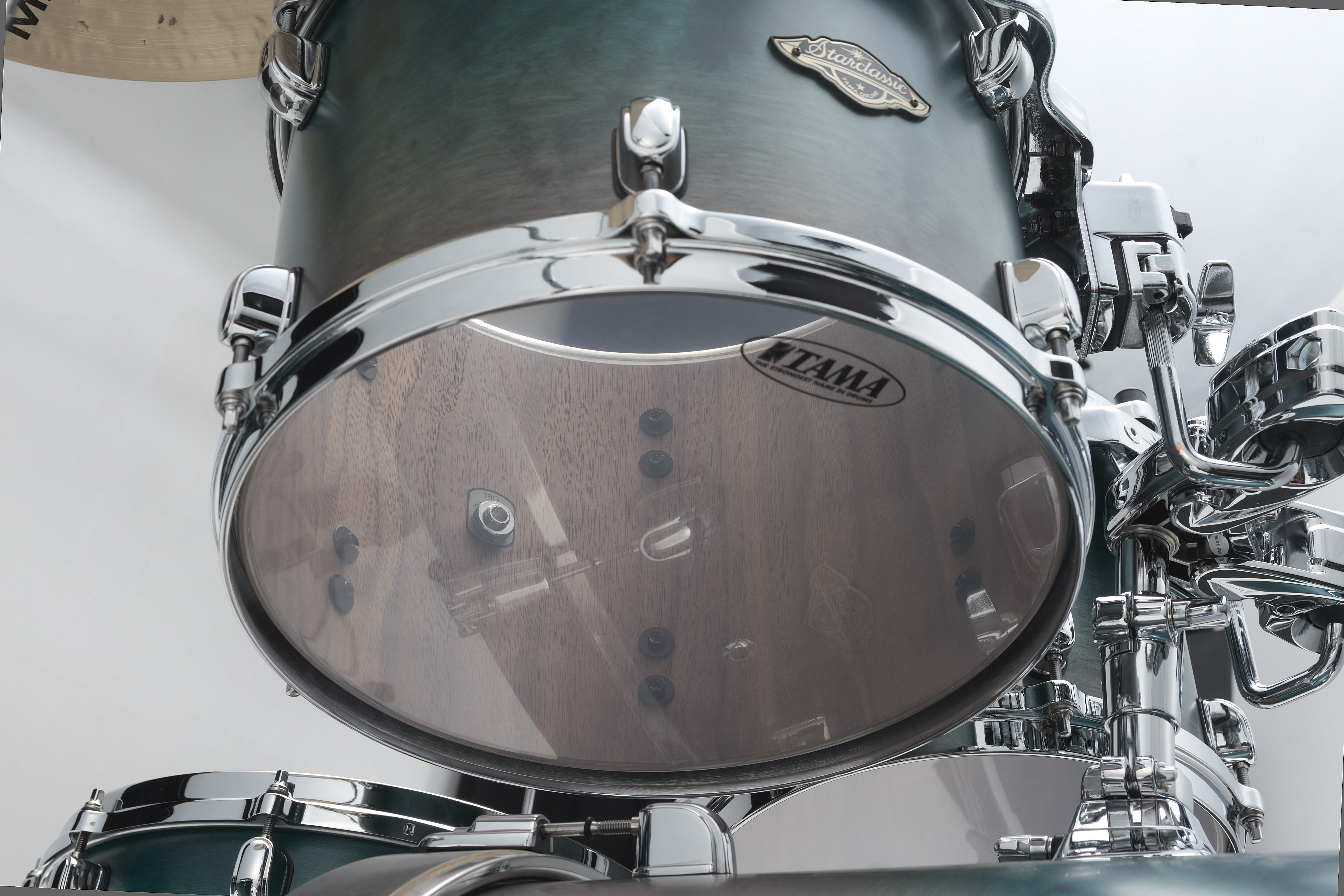 Tama Starcl. Lacquer Walnut/Birch 4pcs. Shell Kit -SPF – Bild 3