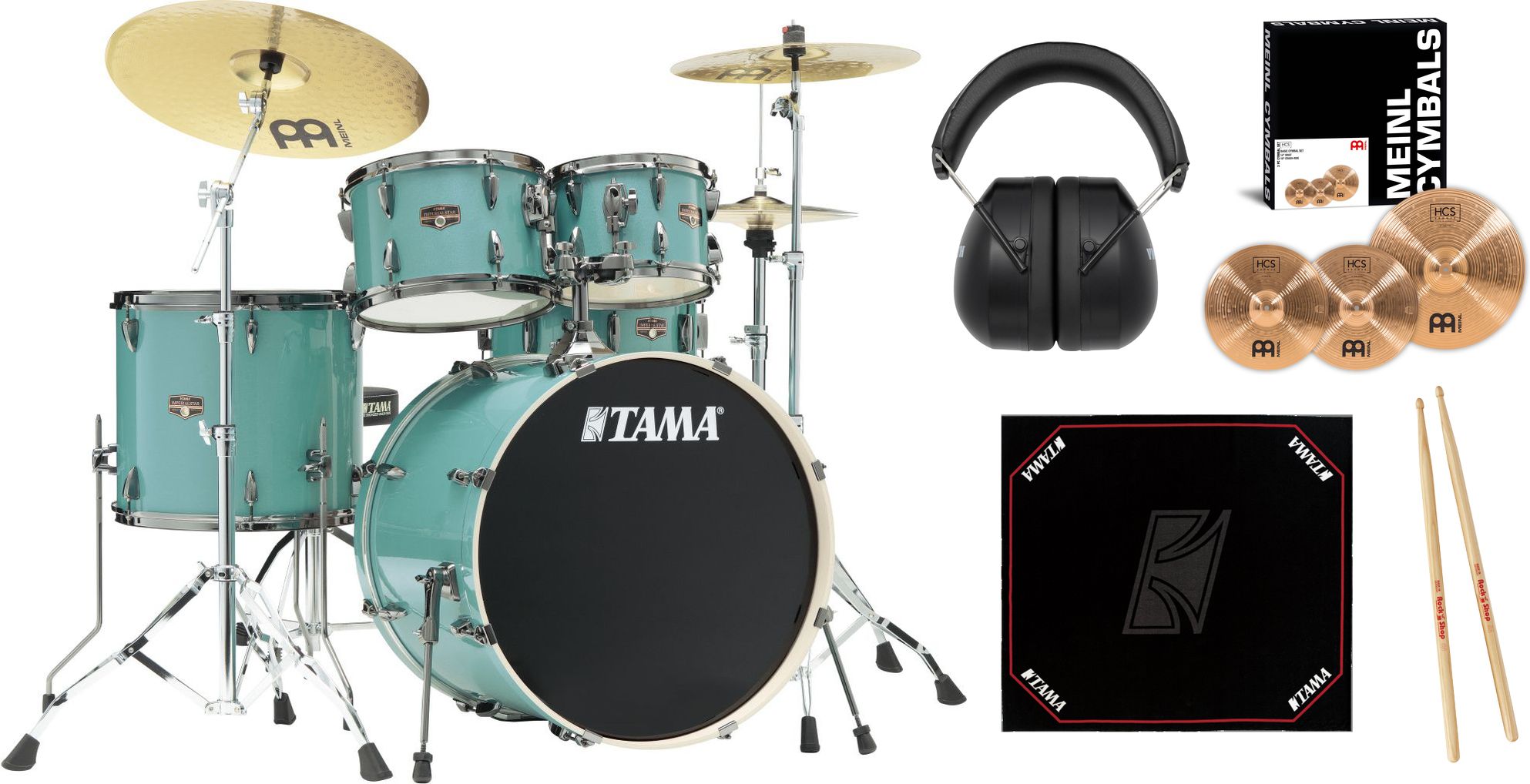 Tama Imperialstar Bundle - Sky Blue Mist 22"