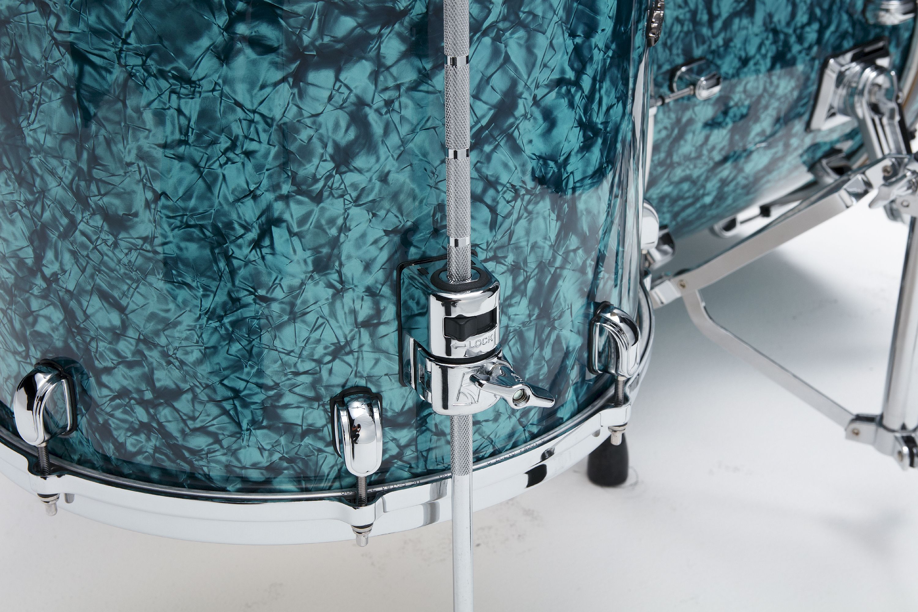 Tama MR32CZS-TQP Starclassic Maple Shell Set 3tlg. - Turquoise Pearl/Chrome – Bild 6