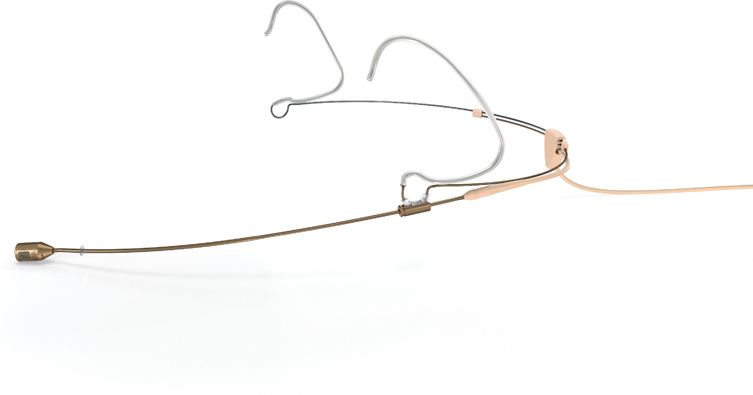 DPA 4488 CORE Directional Headset Mic, Beige, 3-pin LEMO - 4488-DC-R-F03