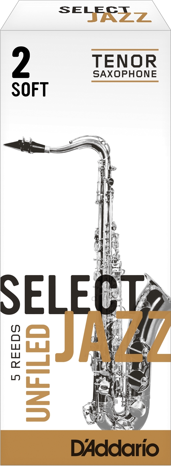 D’Addario Select Jazz Tenor Sax 2S Unfiled
