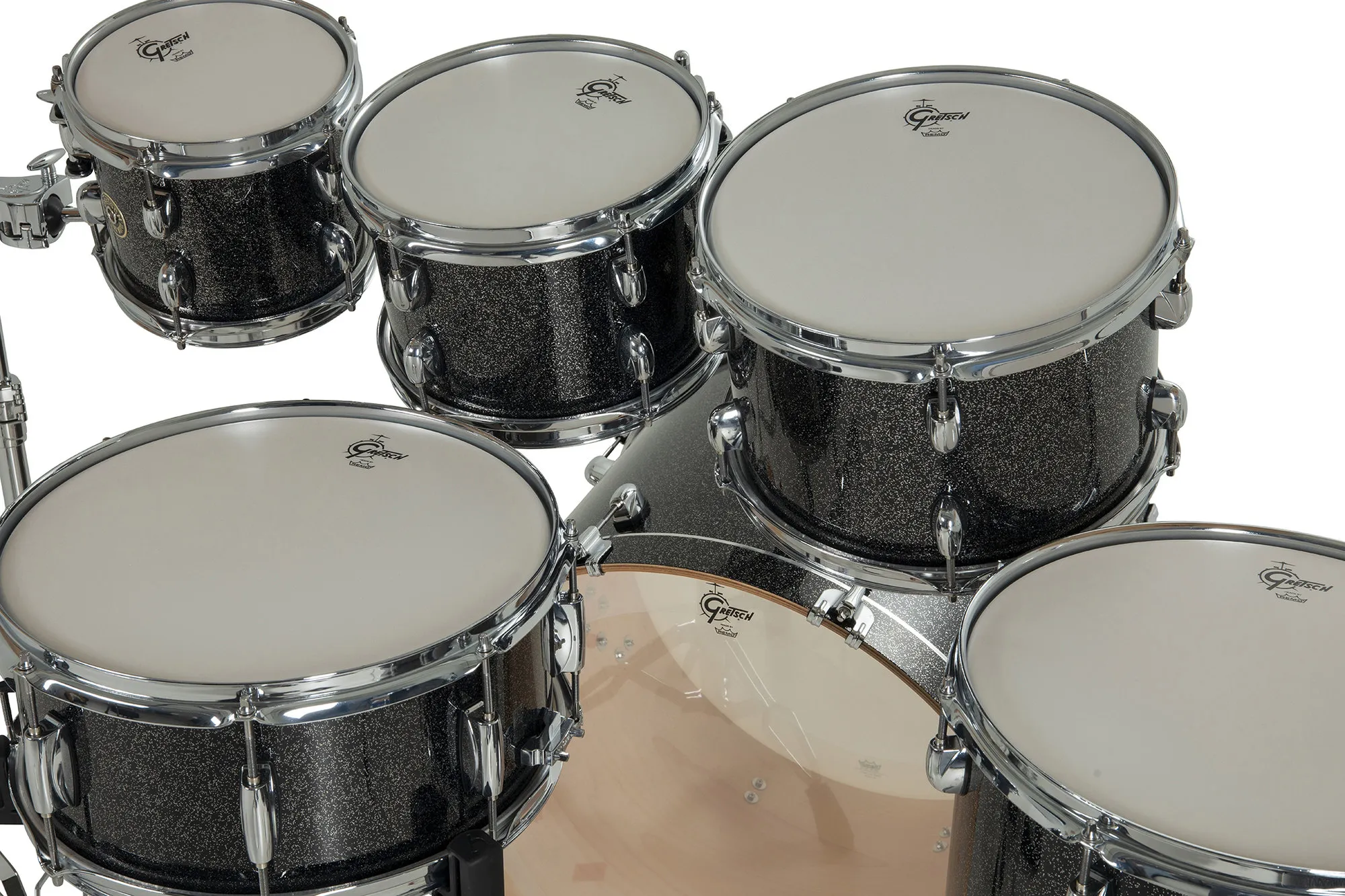 Gretsch GR815.046 Catalina Maple Shell Pack - Black Stardust (8"/10"/12"/14"/16"/22"/14"x6,5") – Bild 10