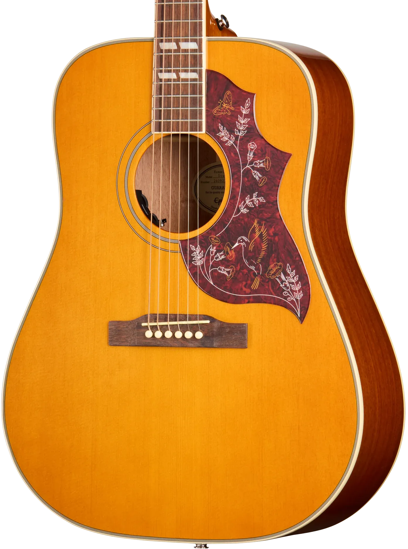 Epiphone Hummingbird Studio Antique Natural – Bild 3