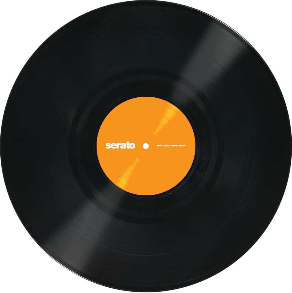 Serato Control Vinyl schwarz, Because Music