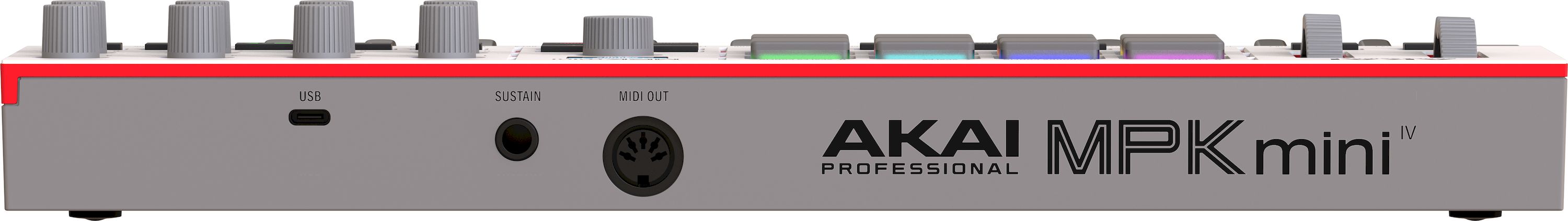 Akai MPK MINI 4 W USB-MIDI-Keyboard (Retoure) – Bild 3