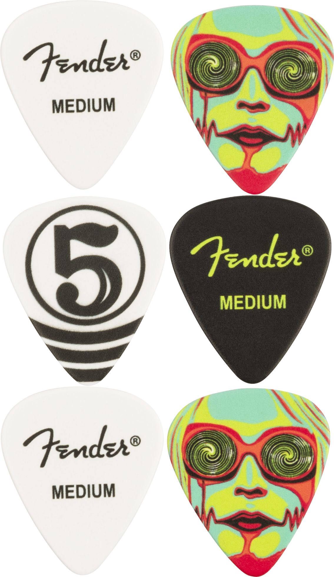 John 5 351 Celluloid Picks (6 pack)