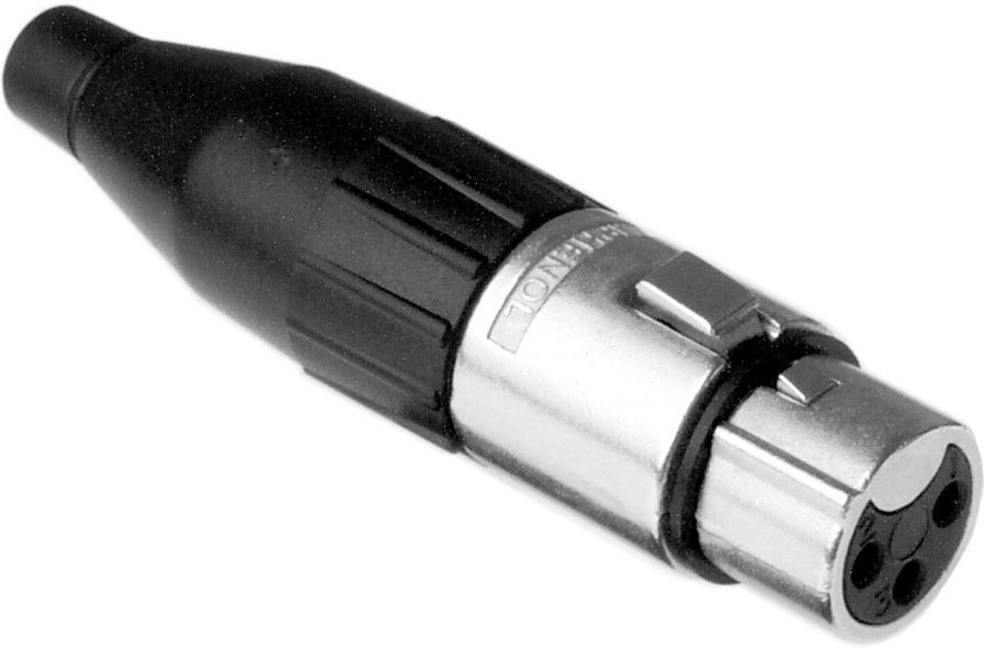 Amphenol AC 3F – female XLR connector
