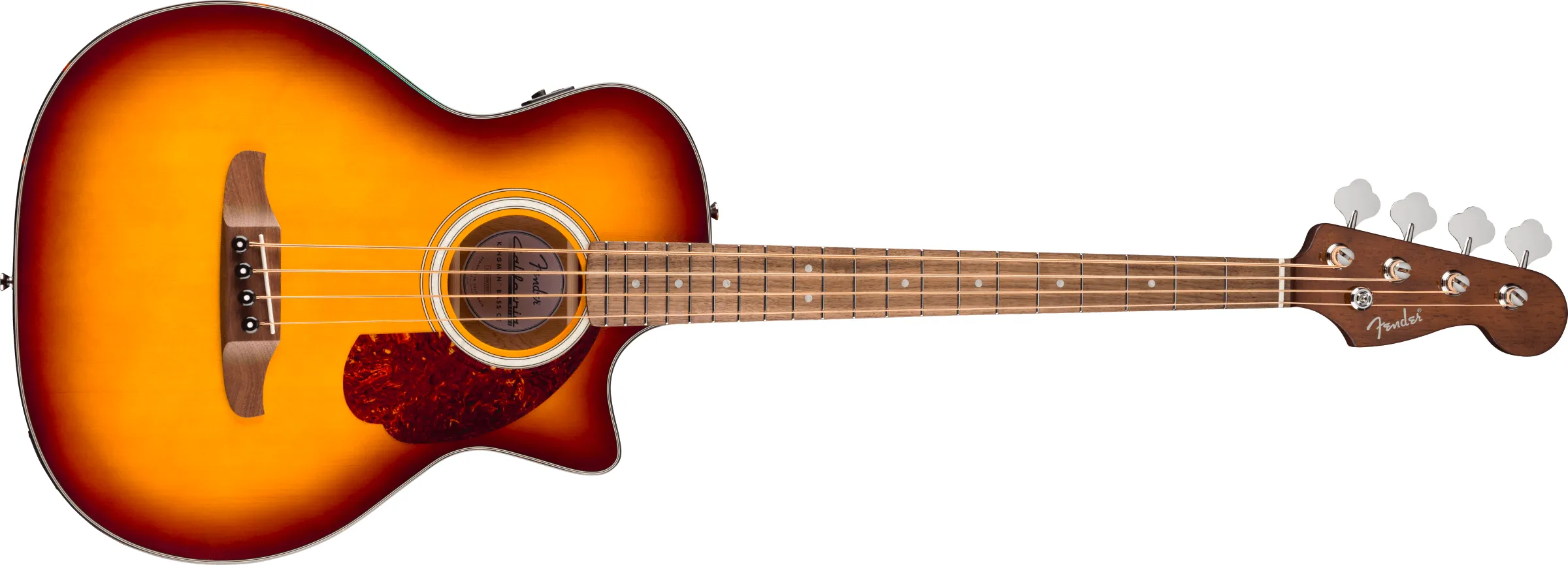 Fender California Deluxe Kingman Bass CE Honey Sunburst