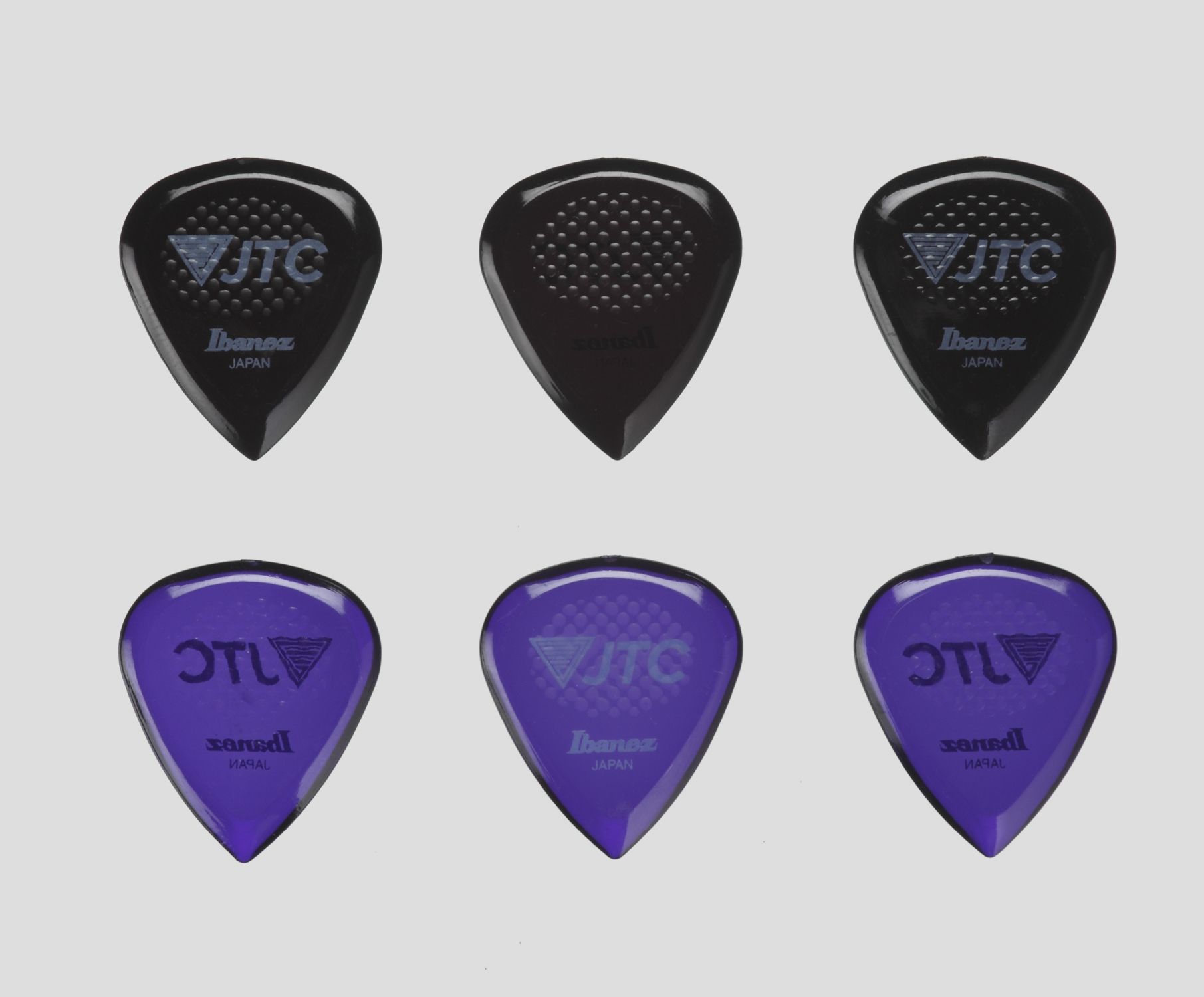 Ibanez Plektren JTC Flat Pick THE PLAYER PICK Mix 6er Pack – Bild 2
