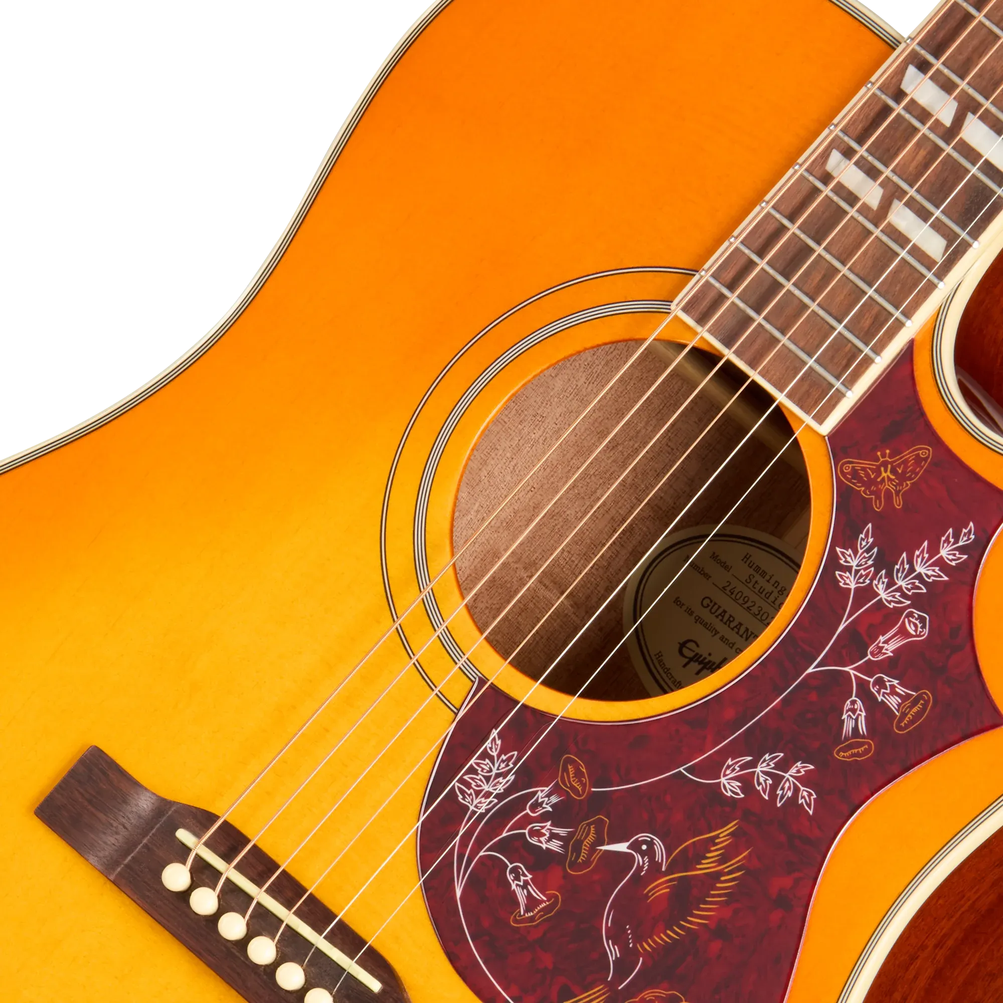 Epiphone Hummingbird Studio EC Heritage Cherry Sunburst – Bild 5