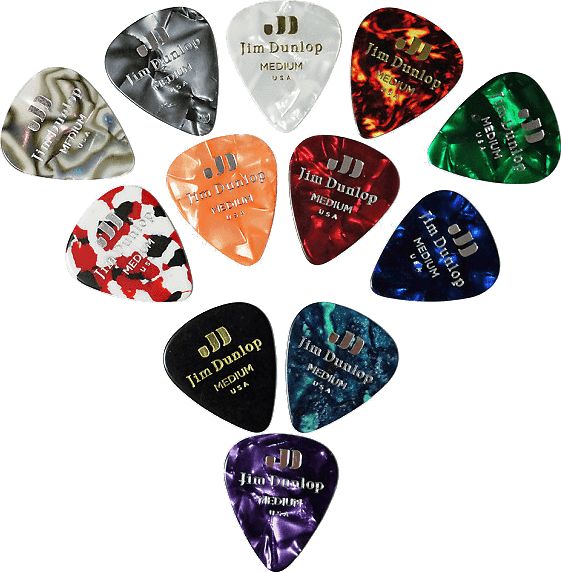 Dunlop Variety Pack Plektren medium Player's 12er Pack PVP106 – Bild 2