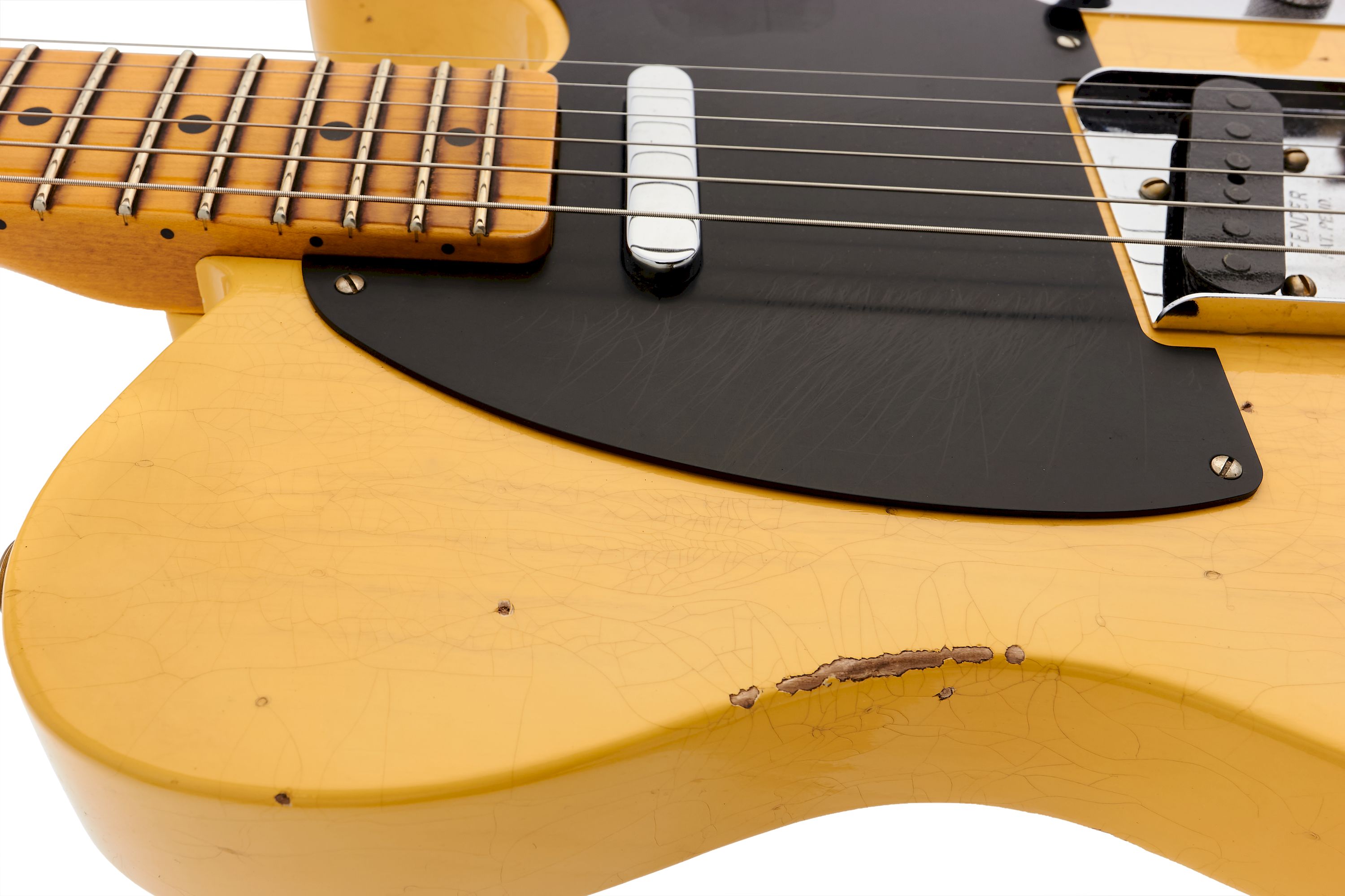 Fender Custom Shop 1952 Telecaster Relic Aged Nocaster Blonde