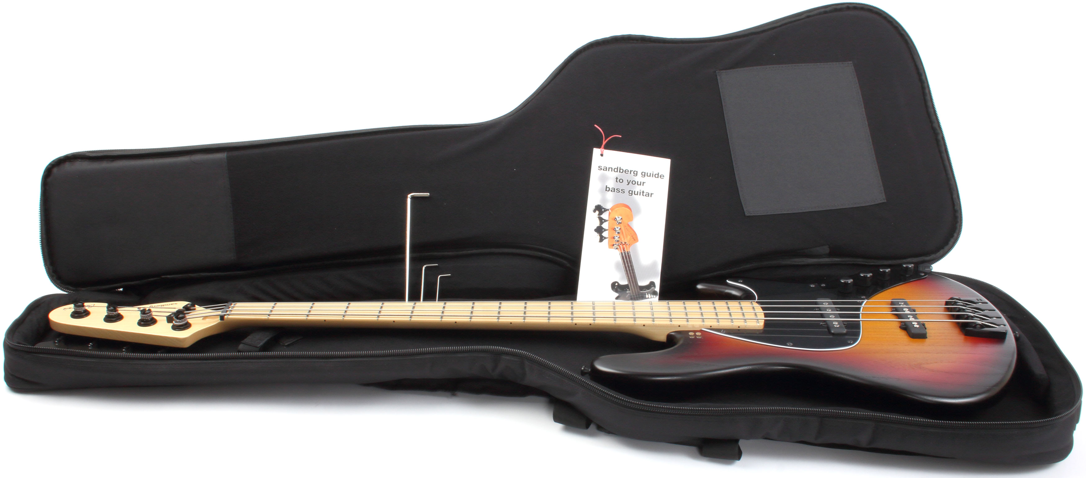 Sandberg California II SL Paulownia TT-4 3-TSB Maple Neck Black HW – Bild 8