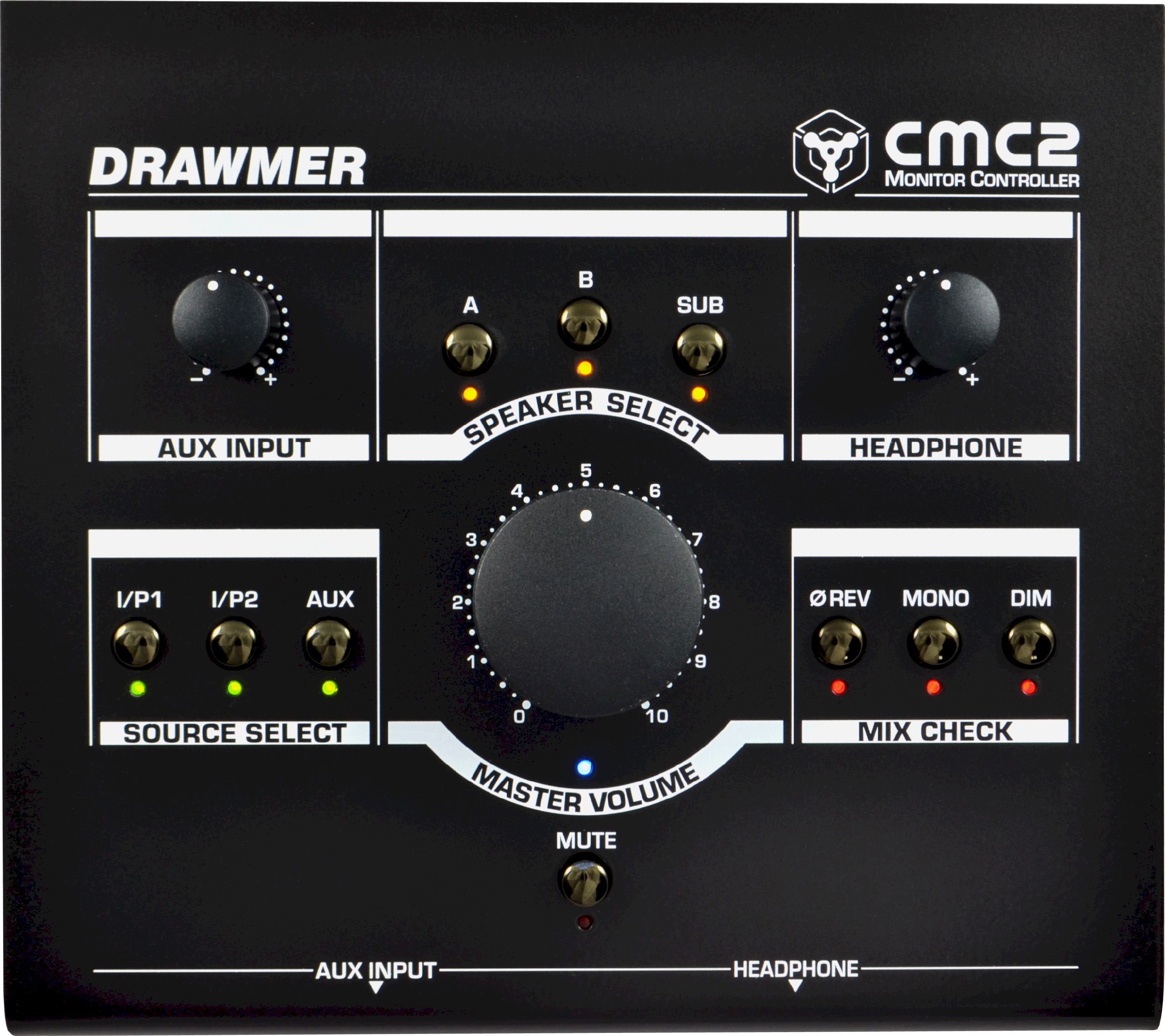 Drawmer CMC2 Kompakter Monitor-Controller Drawmer CMC2 Kompakter Monitor-Controller
