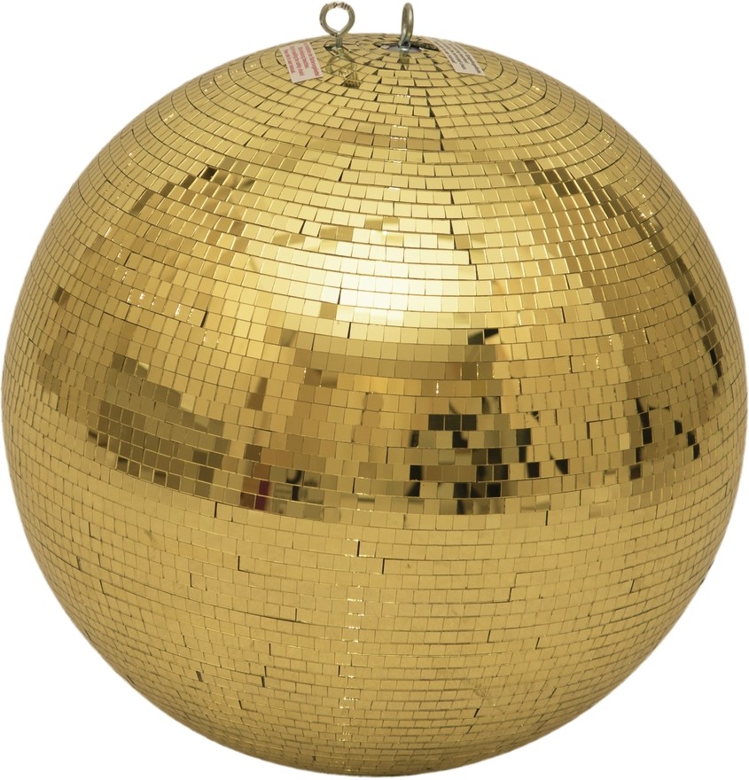 Eurolite Spiegelkugel gold 40cm mit Safetyöse Eurolite Spiegelkugel gold 40cm mit Safetyöse