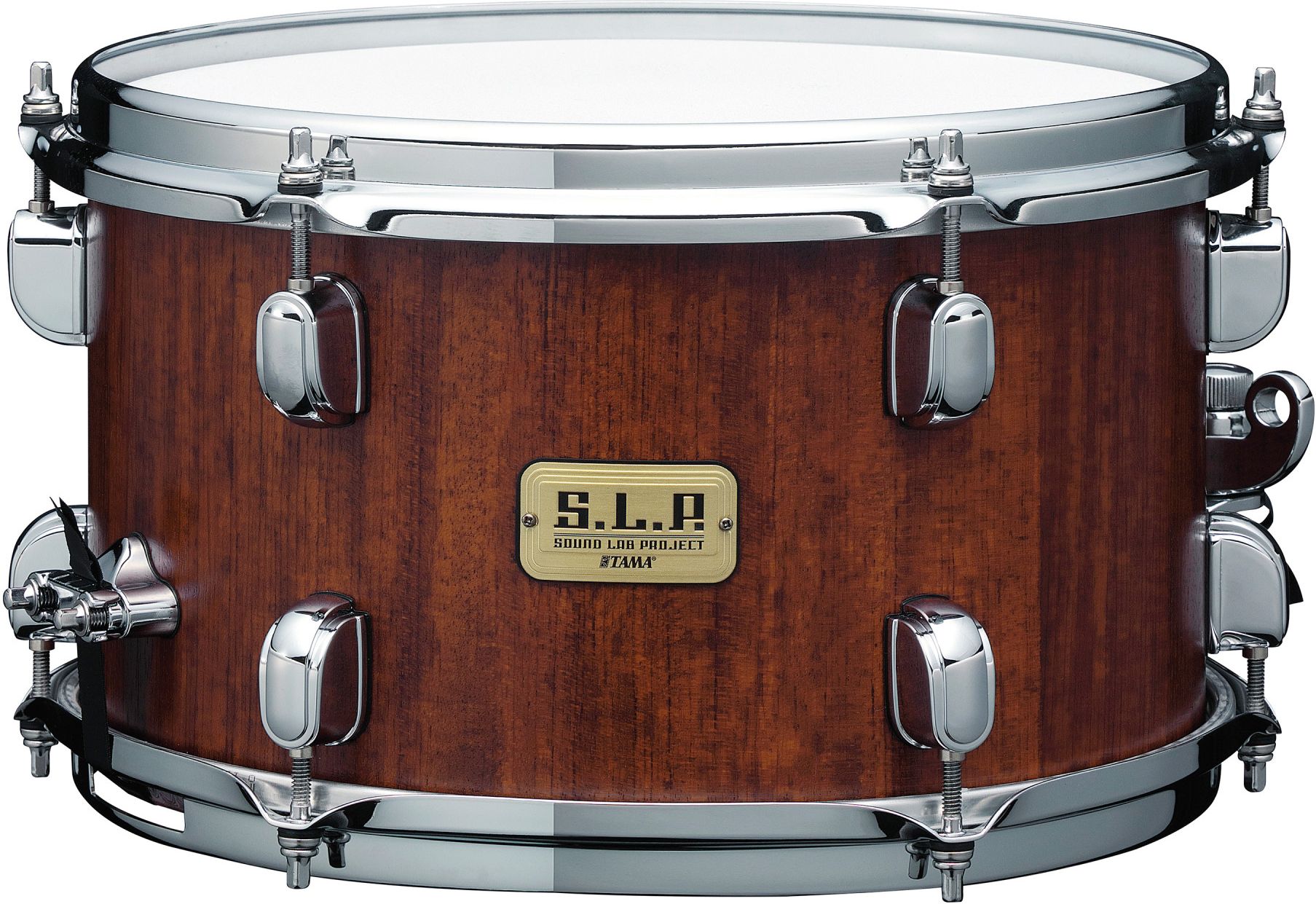Tama LBU127-SBG S.L.P Mod Bubinga Snare 12 "x7" - Satin Bubinga/Chrome HW Tama LBU127-SBG S.L.P Mod Bubinga Snare 12 "x7" - Satin Bubinga/Chrome HW
