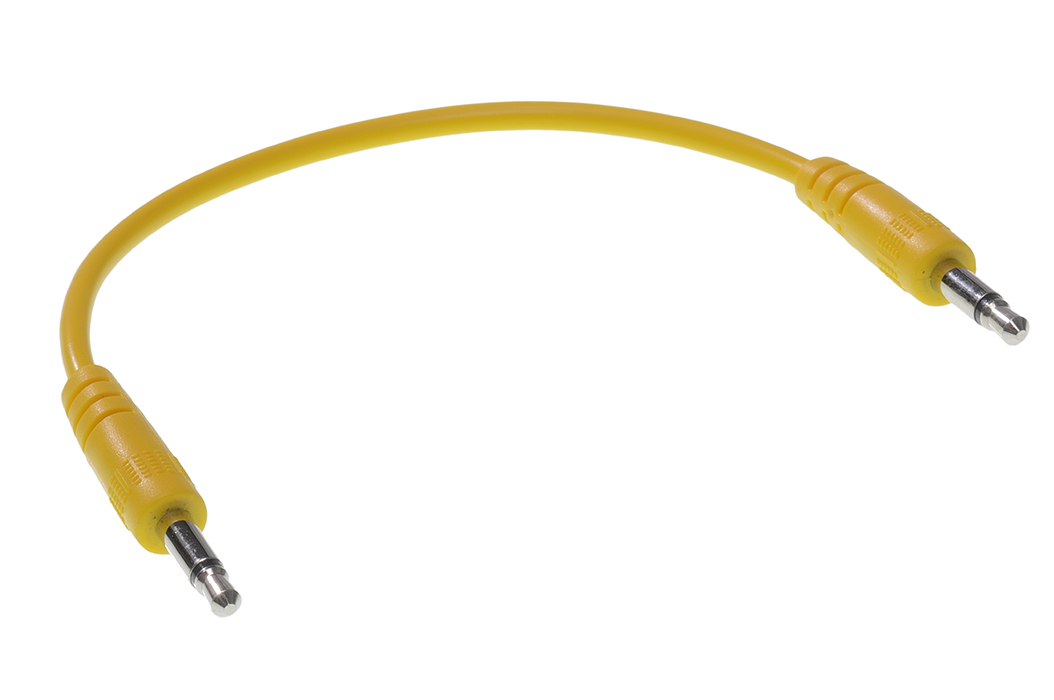 Doepfer A-100C15 Patchkabel 15cm gelb Doepfer A-100C15 Patchkabel 15cm gelb