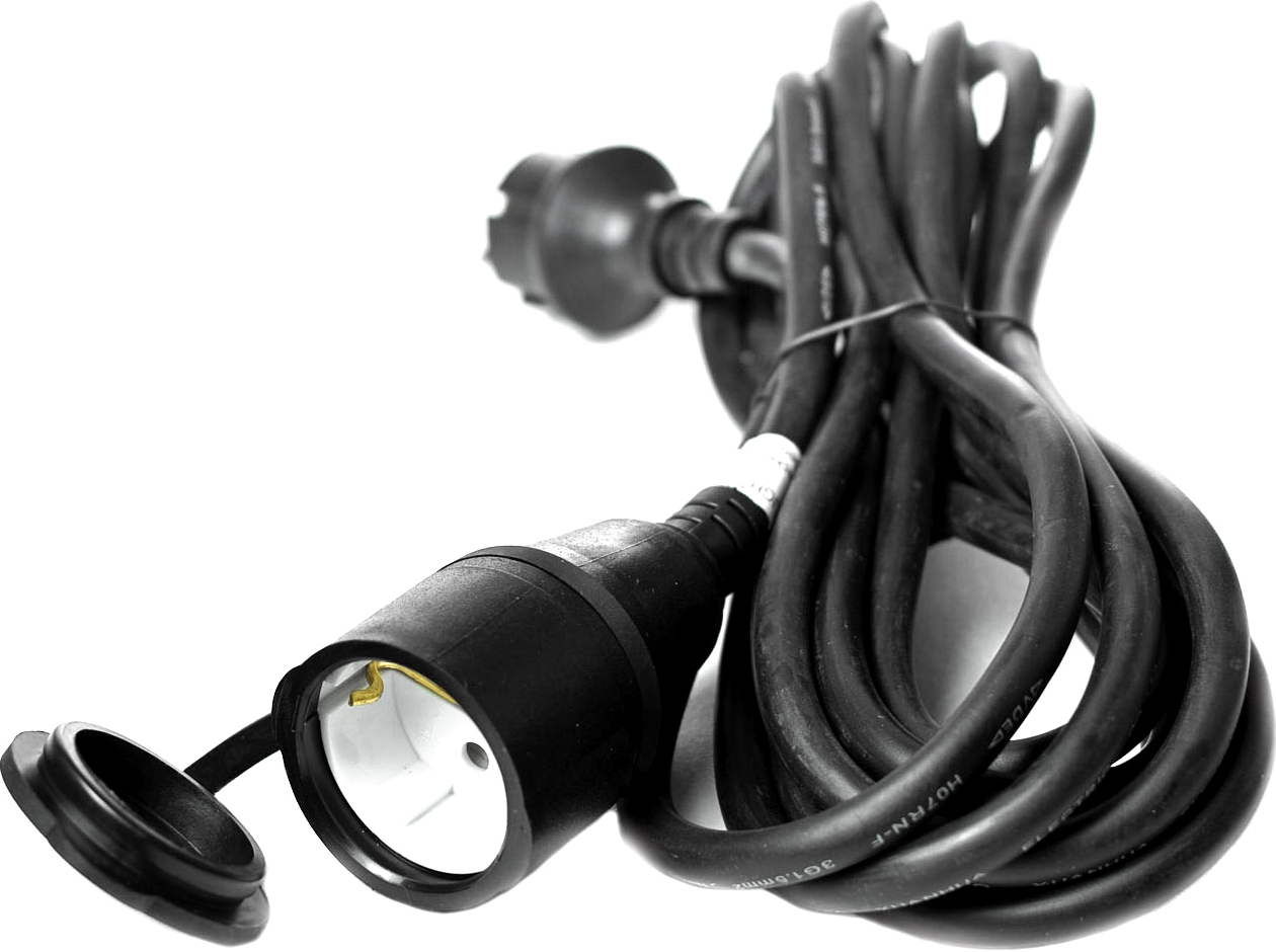 GLT Schuko cable 3 x 1.5 HO7RN-F, 5 metres GLT Schuko cable 3 x 1.5 HO7RN-F, 5 metres