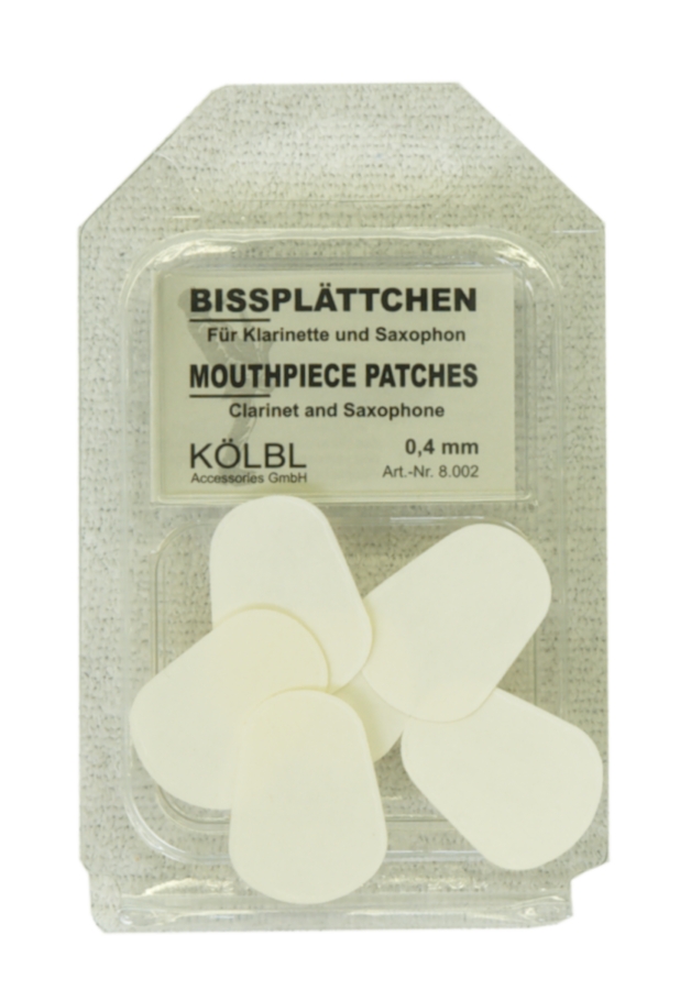Kölbl 8.002 Bite plate 0.4 mm transparent 6-pack Kölbl 8.002 Bite plate 0.4 mm transparent 6-pack
