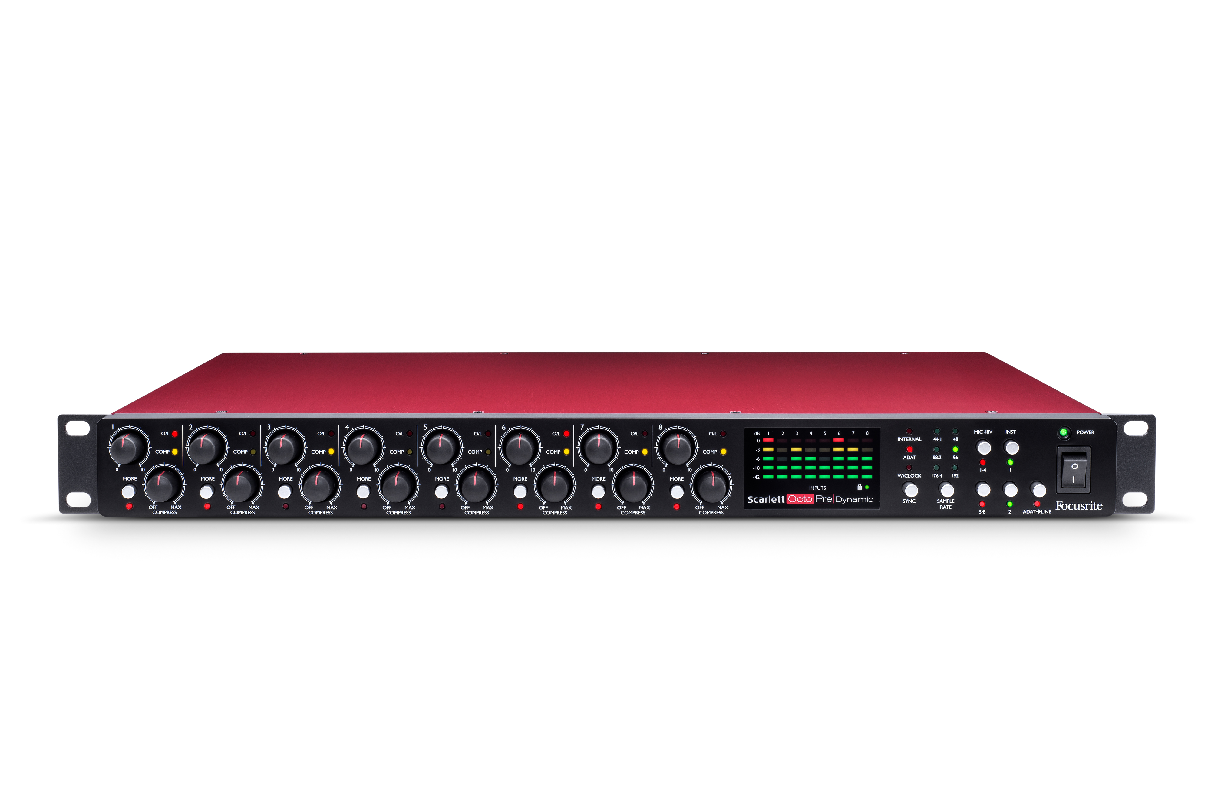 Focusrite Scarlett OctoPre Dynamic Focusrite Scarlett OctoPre Dynamic