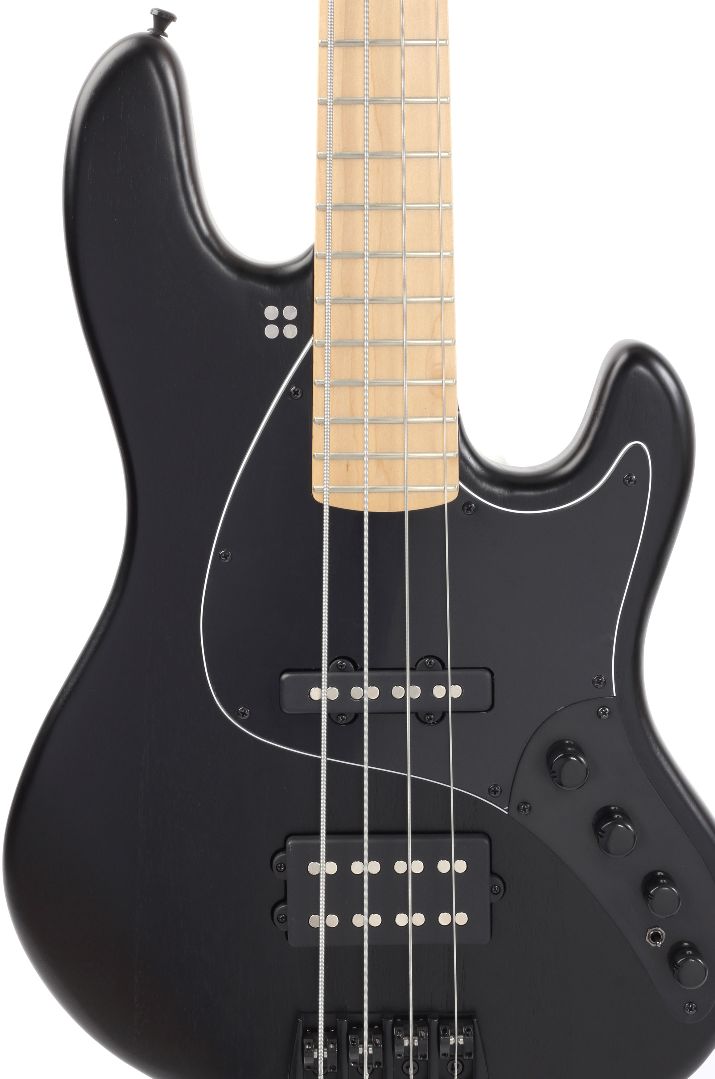 Sandberg California II SL Paulownia TM-4 Black Maple Neck Black HW – Bild 3