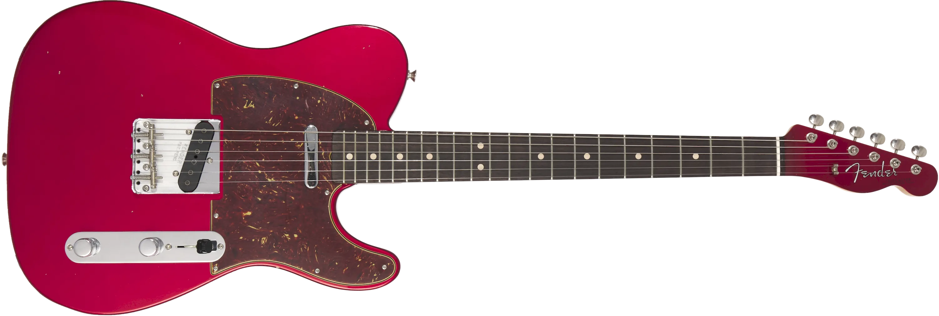 Fender Custom Shop 1963 Telecaster Journeyman Relic Candy Apple Red