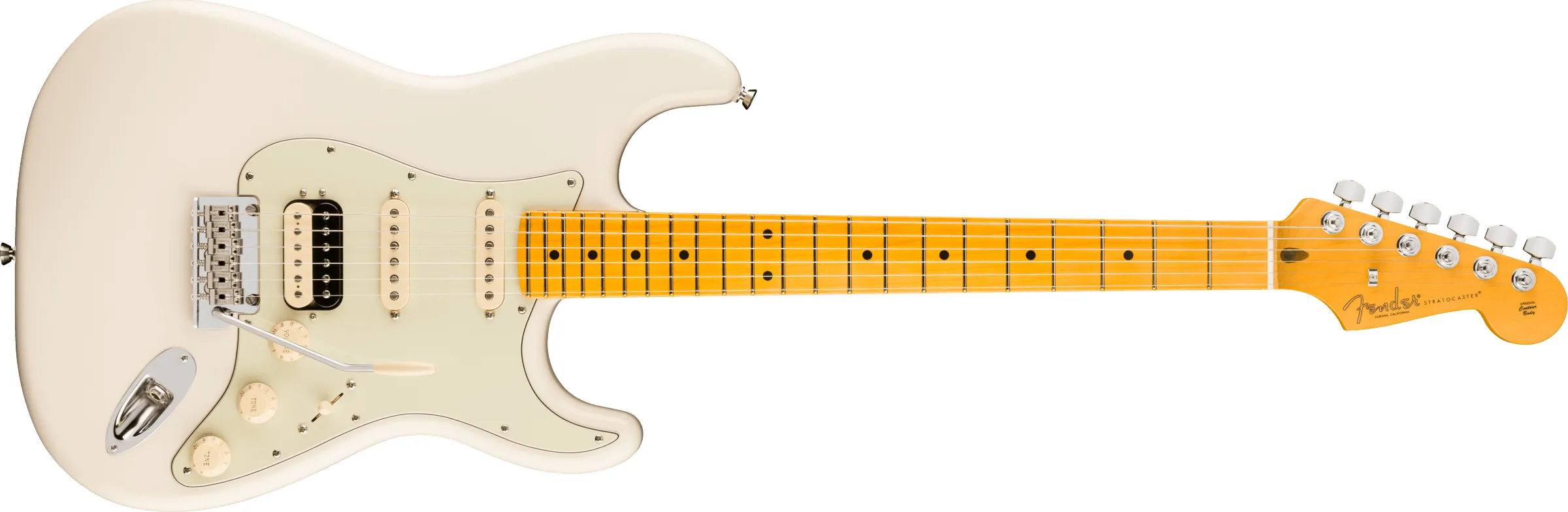 Fender American Professional Stratocaster HSS Olympic White/MN