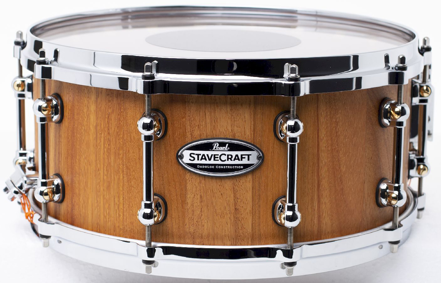 Pearl StaveCraft 14"x6.5" Makha Snare Drum Satin Natural