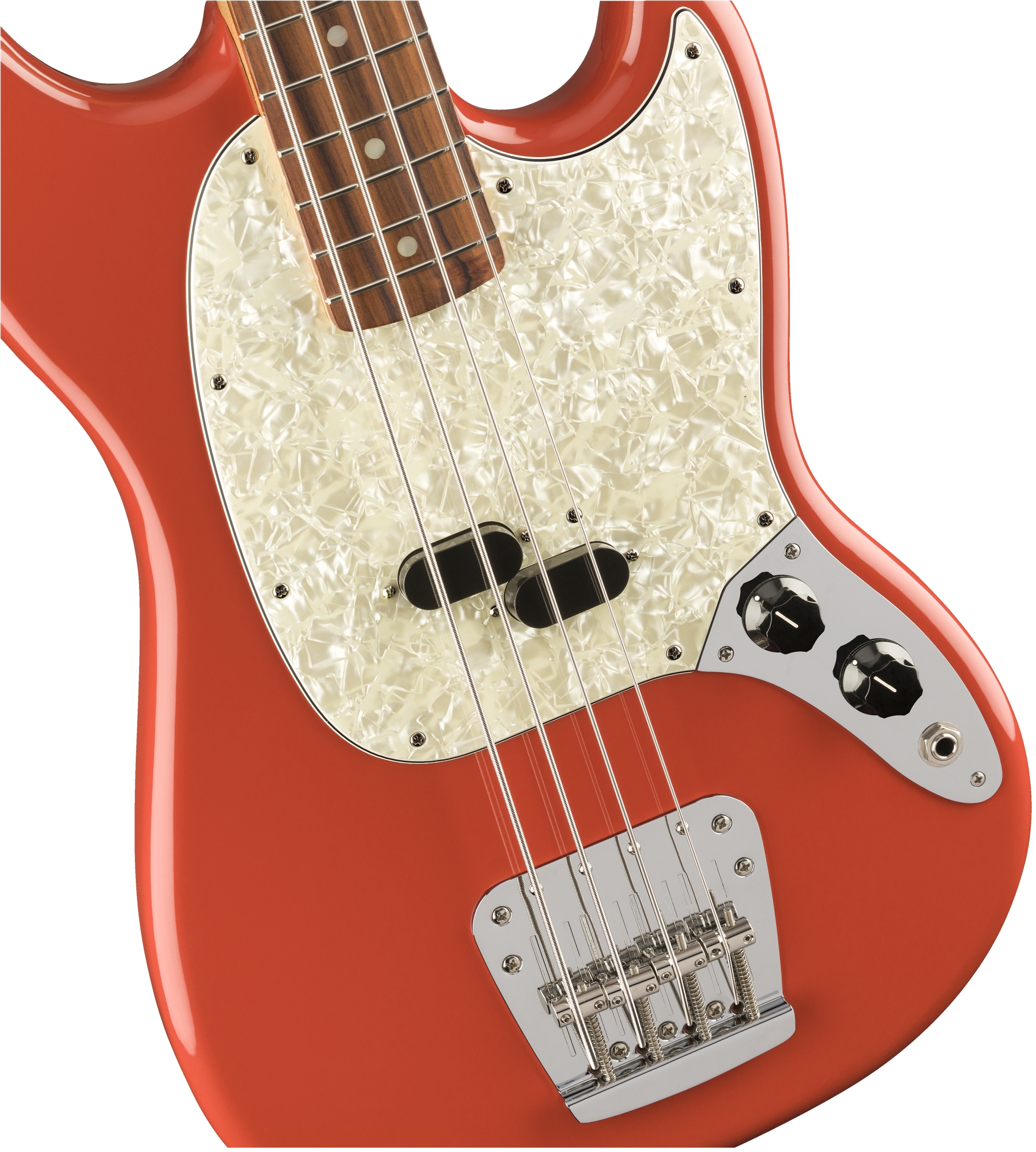 Fender Vintera 60s Mustang Bass Fiesta Red – Bild 3