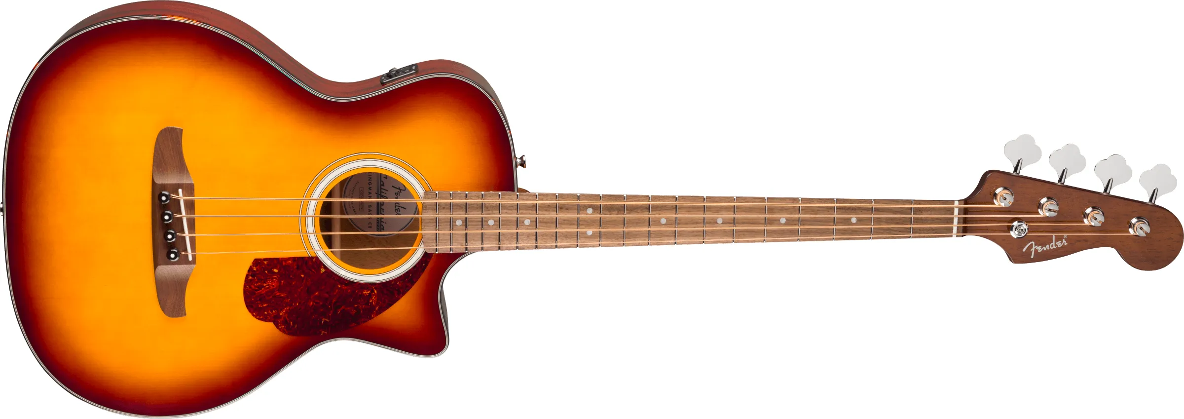 Fender California Deluxe Kingman Bass CE Honey Sunburst – Bild 3