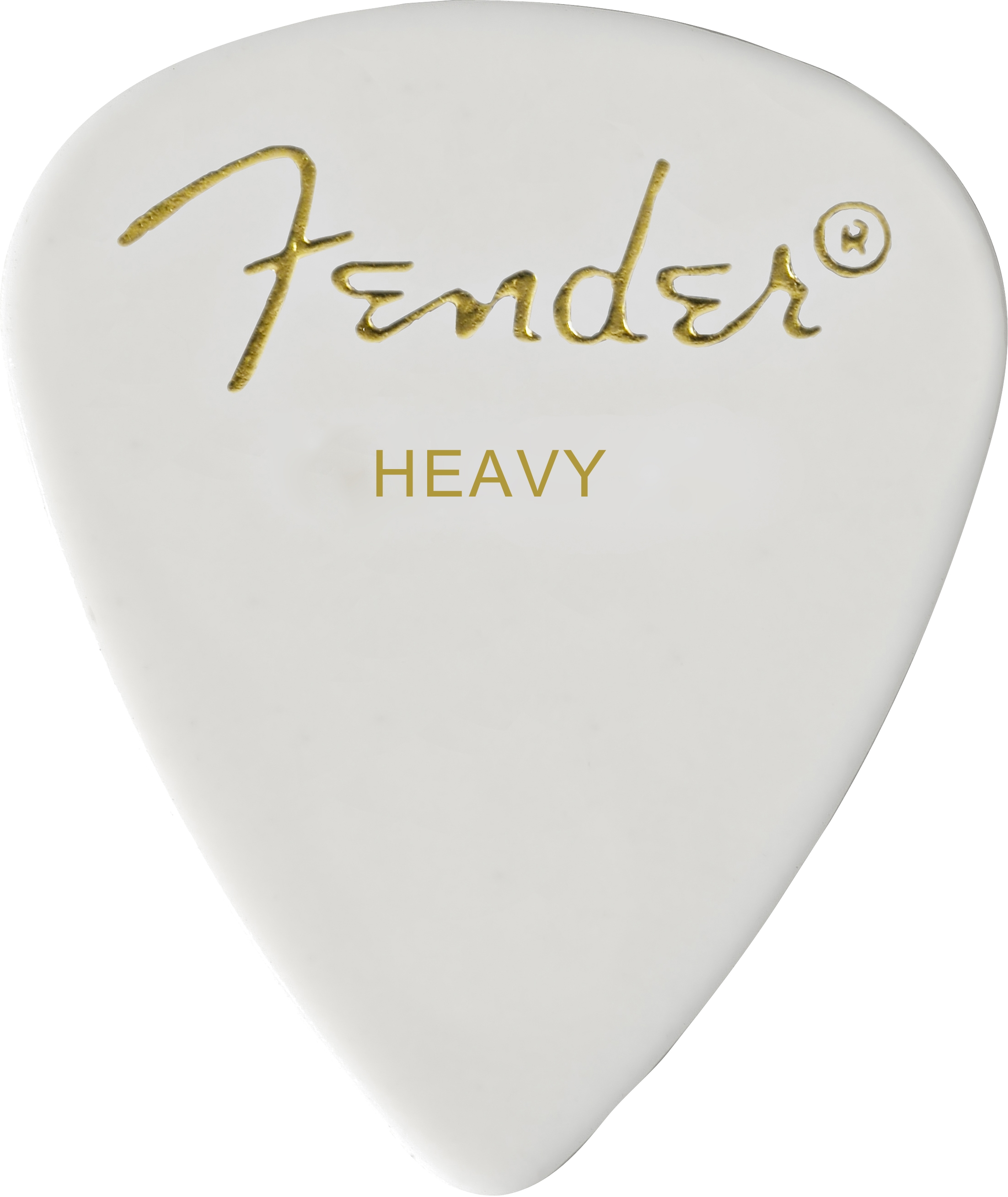 Fender Plectrum Standard 351 Heavy white