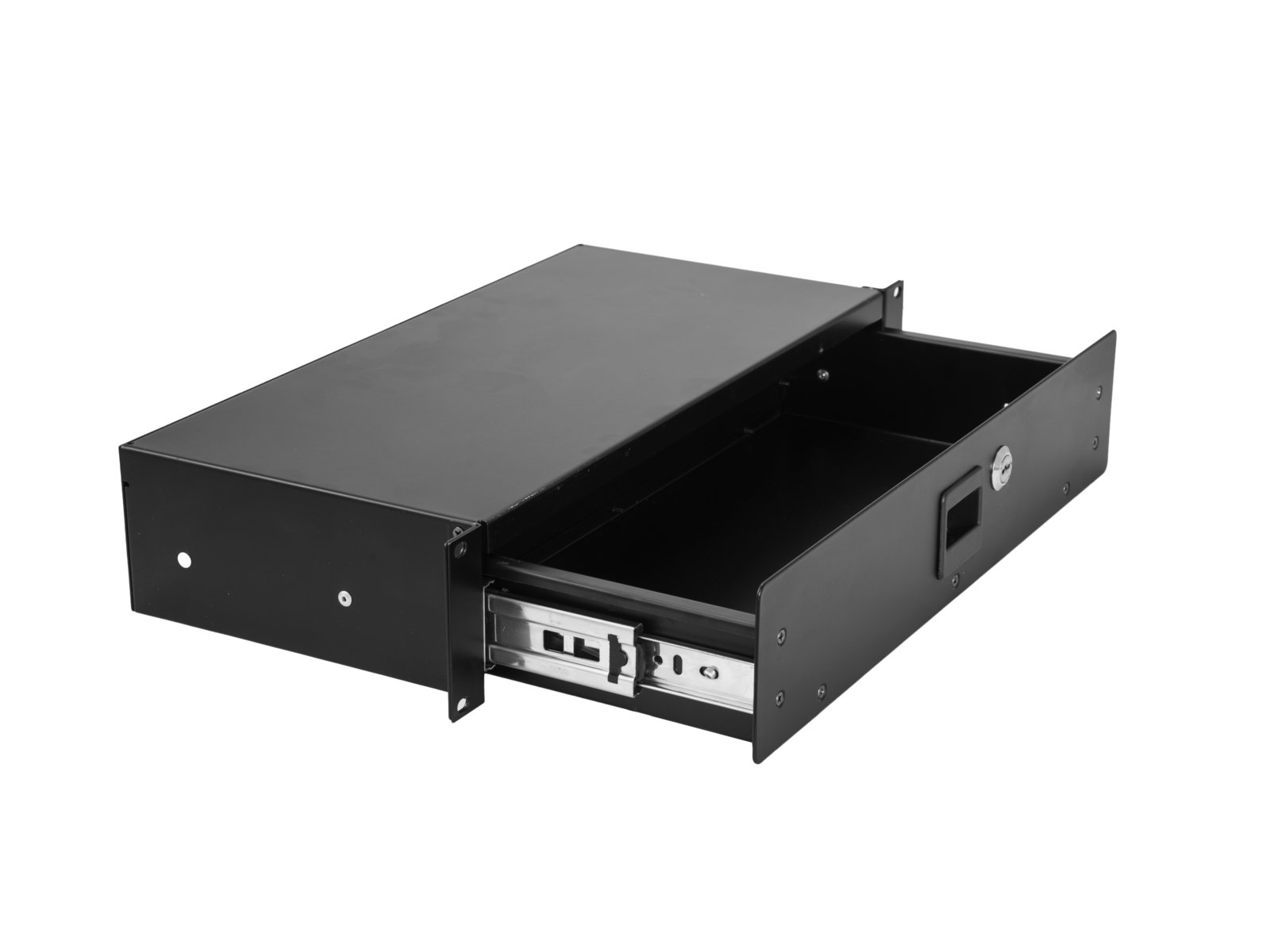 Omnitronic SN-2 Rackschublade 2 HE mit Schloss