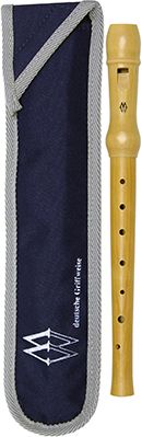 MW Blockflöte Ahorn natur, deutsch