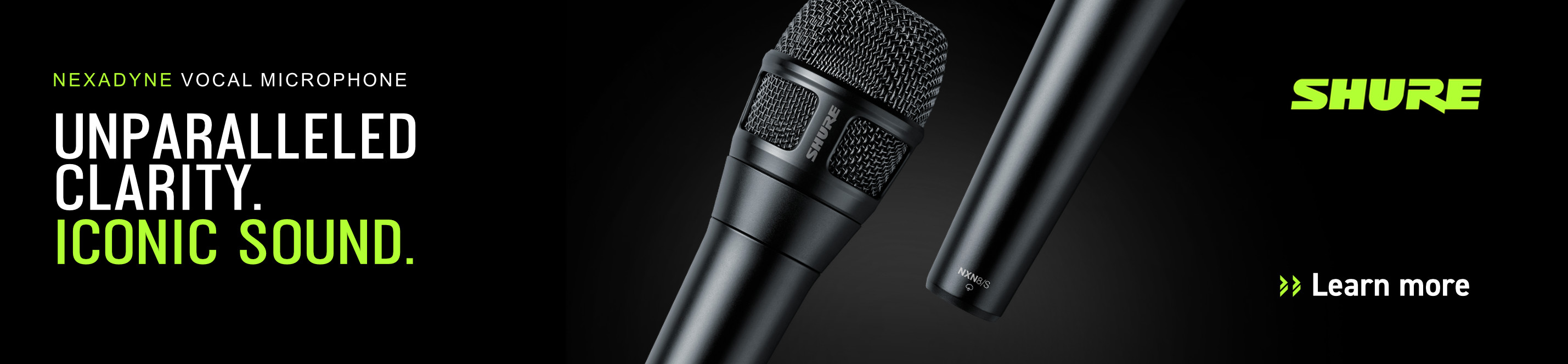 Shure Nexadyne vocal microphone