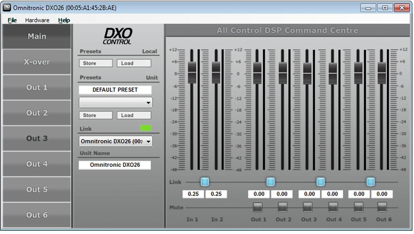 OMNITRONIC DXO-26E Digitaler Controller OMNITRONIC DXO-26E Digitaler Controller