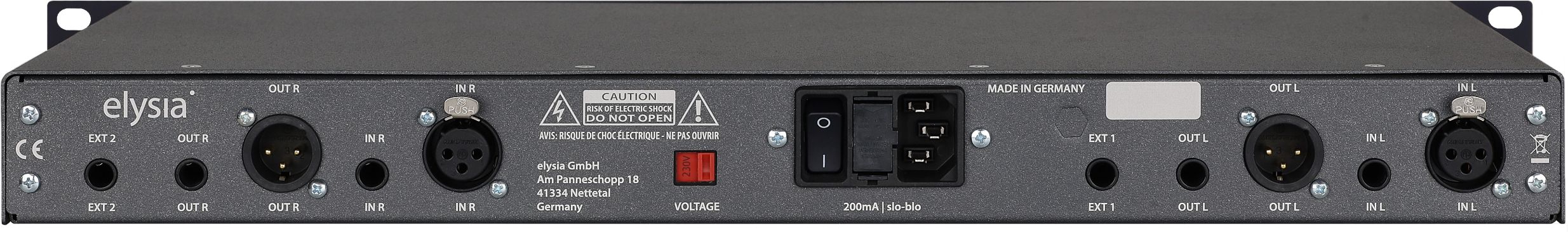 Elysia xmax Masterbus Prozessor
