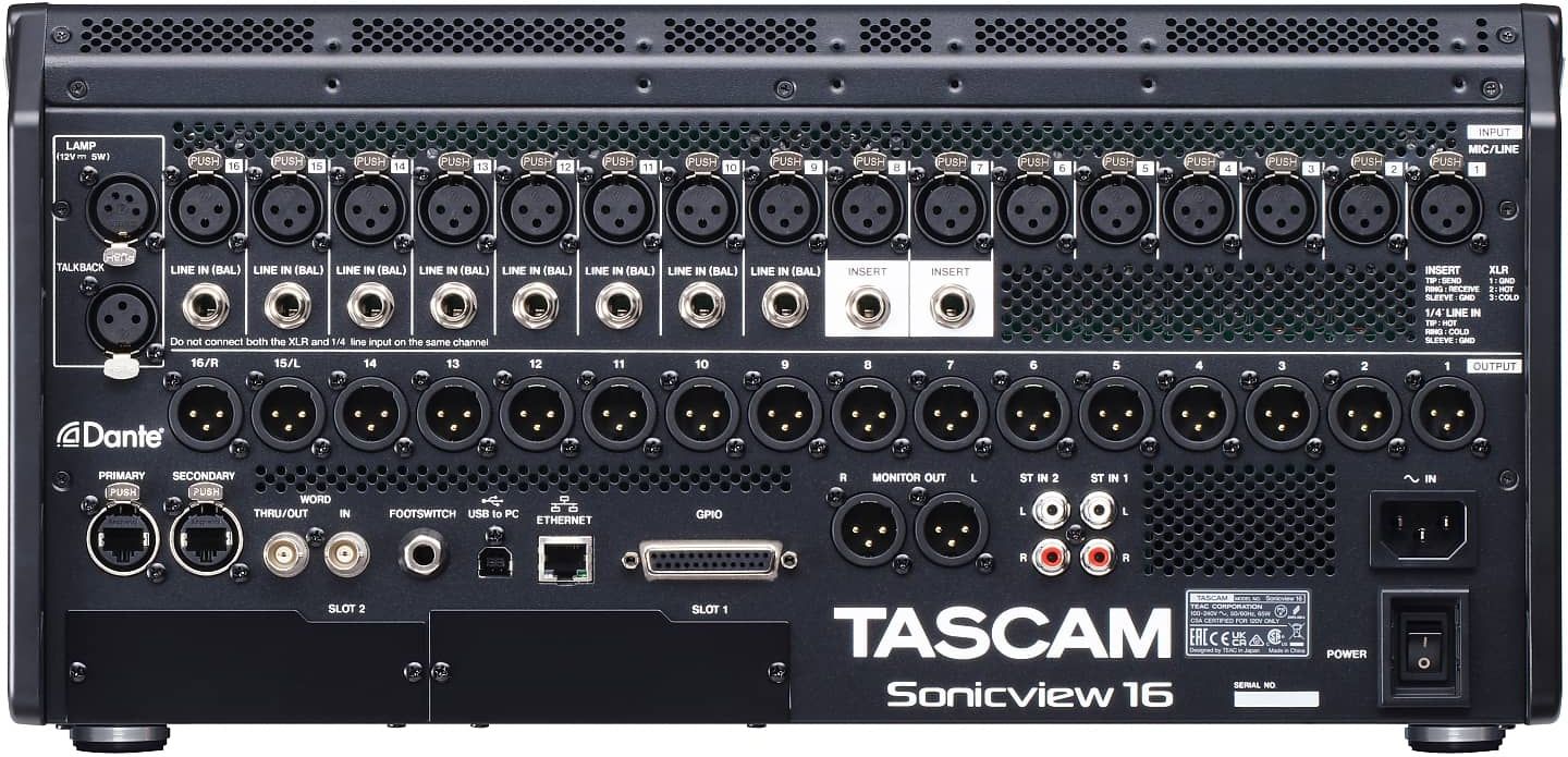 Tascam Sonicview 16  – Bild 4
